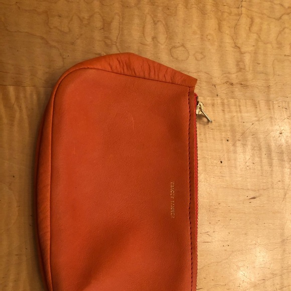 Pumpkin leather fatty pouch - small - Picture 3 of 3